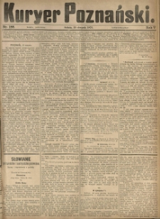 Kurier Poznański 1876.08.19 R.5 nr188