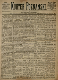 Kurier Poznański 1889.01.03 R.18 nr2