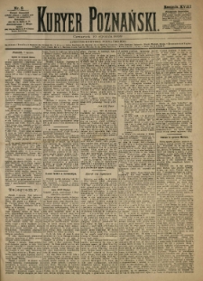 Kurier Poznański 1889.01.10 R.18 nr8