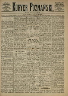 Kurier Poznański 1889.01.12 R.18 nr10