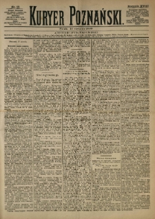 Kurier Poznański 1889.01.16 R.18 nr13