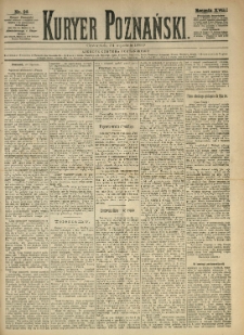 Kurier Poznański 1889.01.31 R.18 nr26