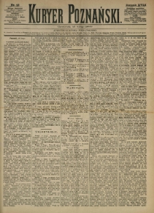 Kurier Poznański 1889.02.21 R.18 nr43