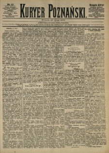 Kurier Poznański 1889.02.26 R.18 nr47