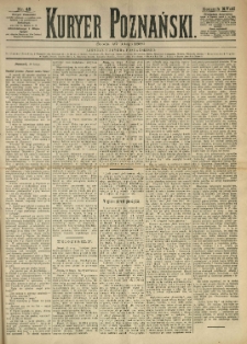 Kurier Poznański 1889.02.27 R.18 nr48