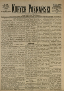 Kurier Poznański 1889.05.22 R.18 nr117