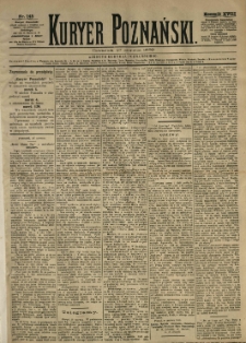 Kurier Poznański 1889.06.27 R.18 nr145