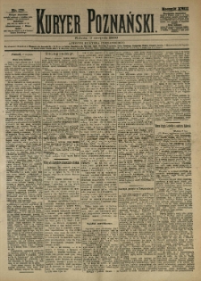 Kurier Poznański 1889.08.03 R.18 nr176