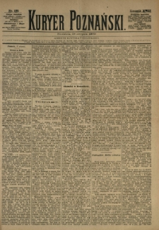 Kurier Poznański 1889.08.18 R.18 nr188