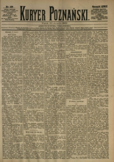 Kurier Poznański 1889.08.30 R.18 nr198