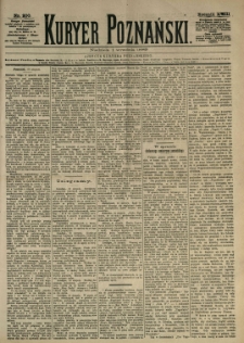 Kurier Poznański 1889.09.01 R.18 nr200