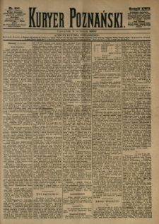 Kurier Poznański 1889.09.05 R.18 nr203