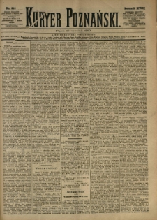 Kurier Poznański 1889.09.13 R.18 nr210