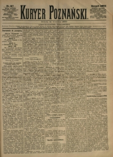 Kurier Poznański 1889.09.21 R.18 nr217