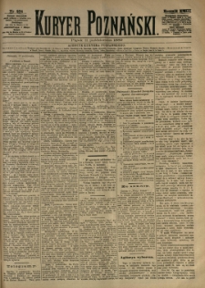 Kurier Poznański 1889.10.11 R.18 nr234
