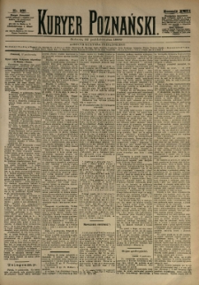 Kurier Poznański 1889.10.12 R.18 nr235