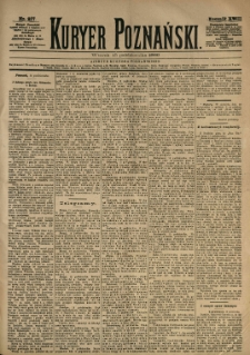 Kurier Poznański 1889.10.15 R.18 nr237
