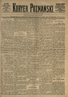 Kurier Poznański 1889.10.17 R.18 nr239