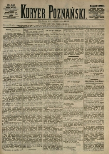 Kurier Poznański 1889.10.20 R.18 nr242