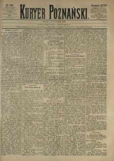 Kurier Poznański 1889.11.15 R.18 nr263