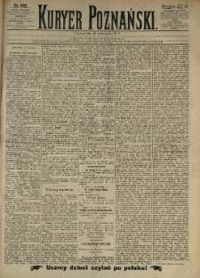 Kurier Poznański 1889.11.21 R.18 nr268
