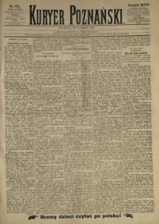 Kurier Poznański 1889.11.24 R.18 nr271