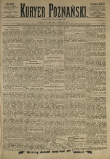 Kurier Poznański 1889.12.12 R.18 nr286