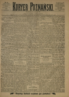 Kurier Poznański 1890.01.05 R.19 nr4
