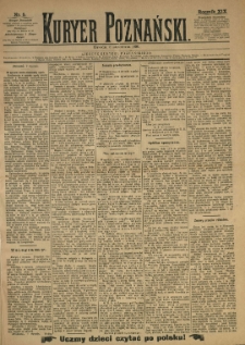 Kurier Poznański 1890.01.08 R.19 nr5