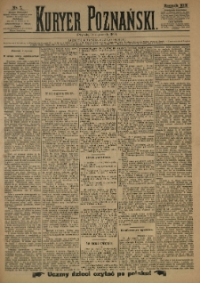 Kurier Poznański 1890.01.10 R.19 nr7