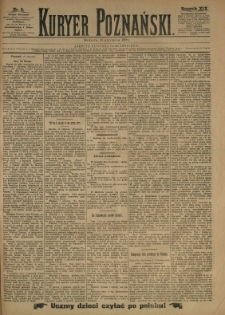 Kurier Poznański 1890.01.11 R.19 nr8