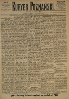 Kurier Poznański 1890.01.14 R.19 nr10