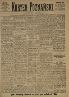 Kurier Poznański 1890.01.19 R.19 nr15