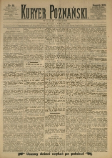 Kurier Poznański 1890.01.28 R.19 nr22