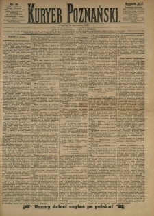 Kurier Poznański 1890.01.31 R.19 nr25