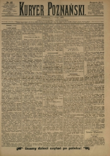 Kurier Poznański 1890.02.03 R.19 nr27