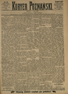 Kurier Poznański 1890.02.05 R.19 nr29
