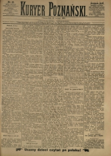 Kurier Poznański 1890.02.20 R.19 nr42