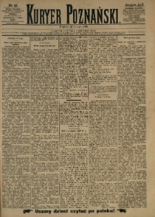 Kurier Poznański 1890.02.21 R.19 nr43