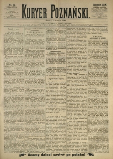 Kurier Poznański 1890.03.19 R.19 nr65