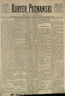 Kurier Poznański 1890.05.01 R.19 nr100
