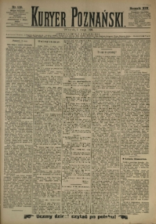 Kurier Poznański 1890.05.13 R.19 nr109