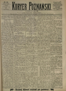 Kurier Poznański 1890.05.25 R.19 nr119