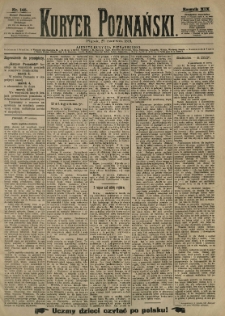 Kurier Poznański 1890.06.27 R.19 nr145