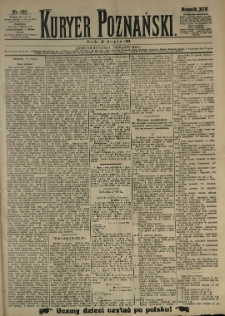 Kurier Poznański 1890.08.20 R.19 nr190