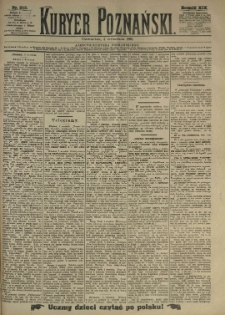 Kurier Poznański 1890.09.04 R.19 nr203