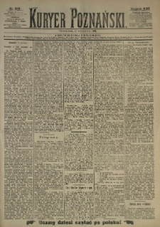 Kurier Poznański 1890.09.11 R.19 nr208