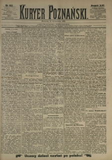 Kurier Poznański 1890.09.13 R.19 nr210