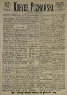 Kurier Poznański 1890.09.16 R.19 nr212
