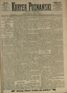 Kurier Poznański 1890.09.26 R.19 nr221